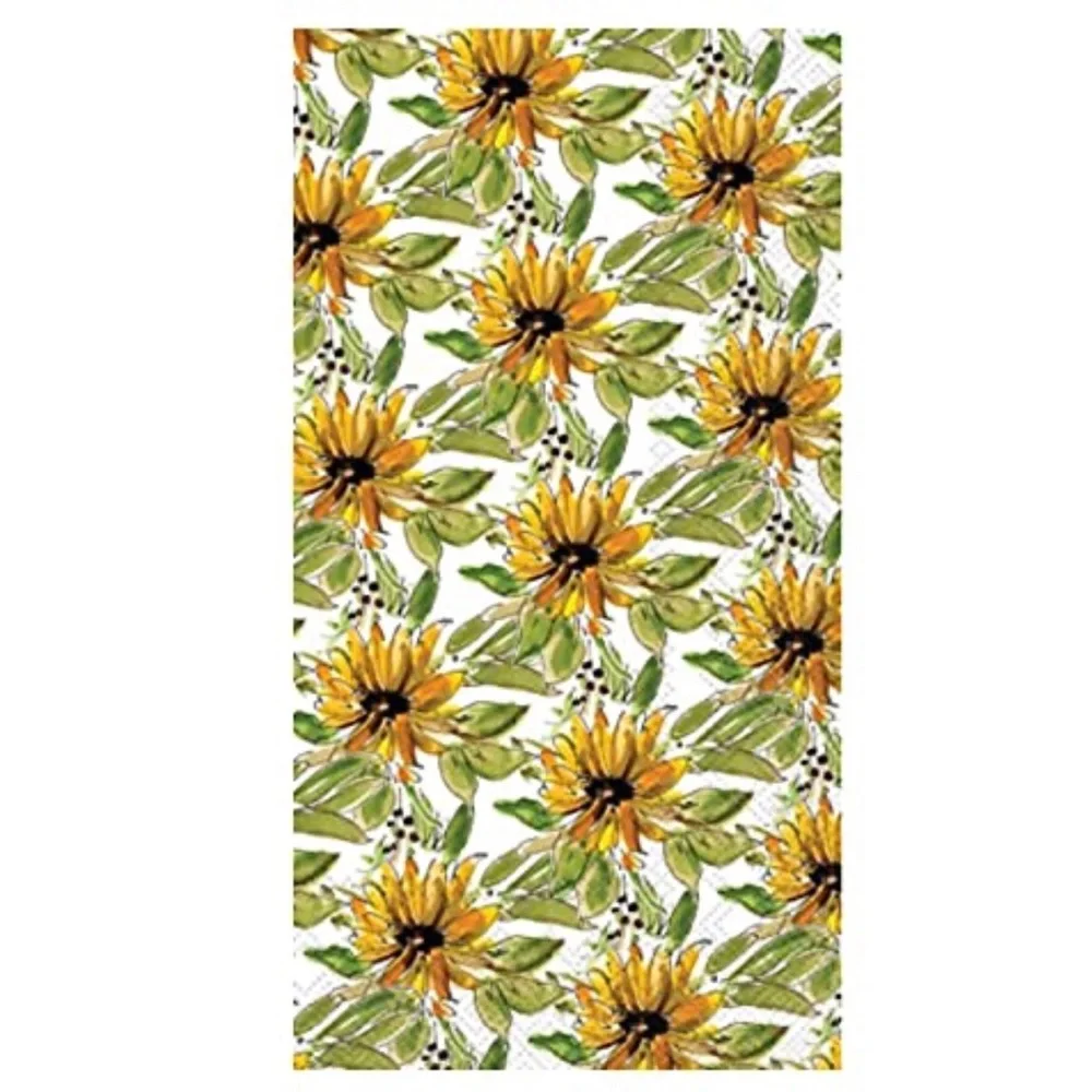 Celebrate the Home Sunflower Medley Guest Towel Napkins, 32 ct